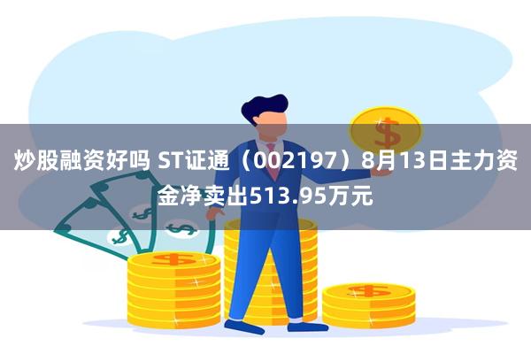 炒股融资好吗 ST证通（002197）8月13日主力资金净卖出513.95万元