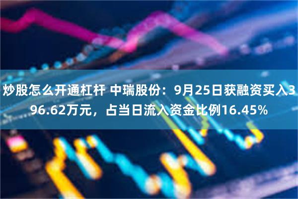 炒股怎么开通杠杆 中瑞股份：9月25日获融资买入396.62万元，占当日流入资金比例16.45%