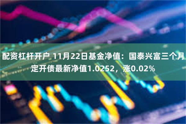 配资杠杆开户 11月22日基金净值：国泰兴富三个月定开债最新净值1.0252，涨0.02%