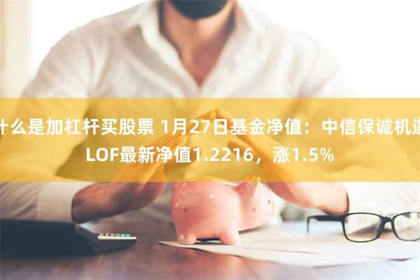 什么是加杠杆买股票 1月27日基金净值：中信保诚机遇LOF最新净值1.2216，涨1.5%